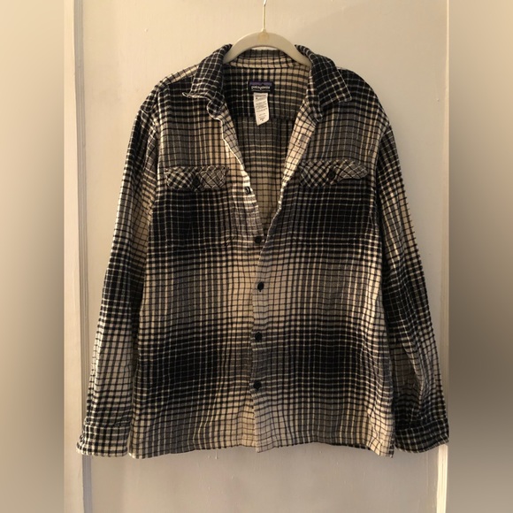 Patagonia Other - Patagonia Plaid Black/Cream Flannel Shirt Unisex M
